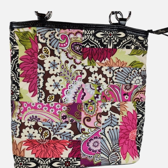 Vera Bradley Patchwork Medley Tote. Grandma Chic. - Picture 2 of 12